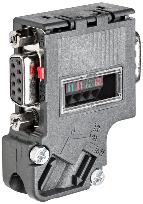 SIEMENS SIPLUS DP PB-CONNECTOR WITH R - W PG - ANGLED -40 +70 DGR C WITH CONFORMAL COATING BASED ON 6ES7972-0BB42-0XA0