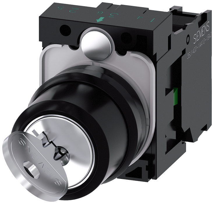 SIEMENS KEY-OPERATED SWITCH RONIS, O-I SKU: 3SU1100-4BF11-1BA0