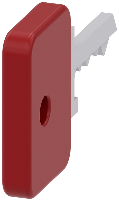 SIEMENS LLAVE PARA INTERRUPTOR DE LLAVE OMR CERRADURA 73037 ROJO