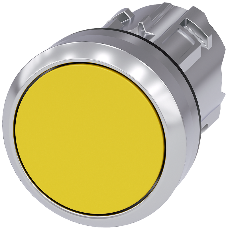 SIEMENS CABEZA BOTON SOSTENIDO AMARILLO METAL