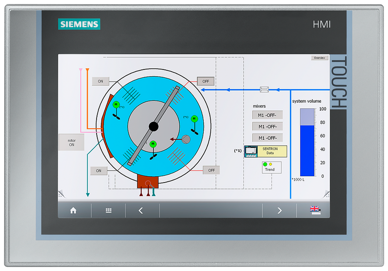 SIEMENS SIPLUS HMI TP900 COMFORT PARA CARGA QUIMICA