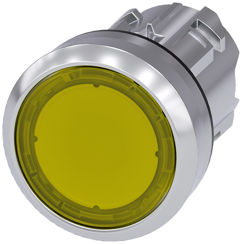 SIEMENS CABEZA BOTON SOSTENIDO AMARILLO METAL