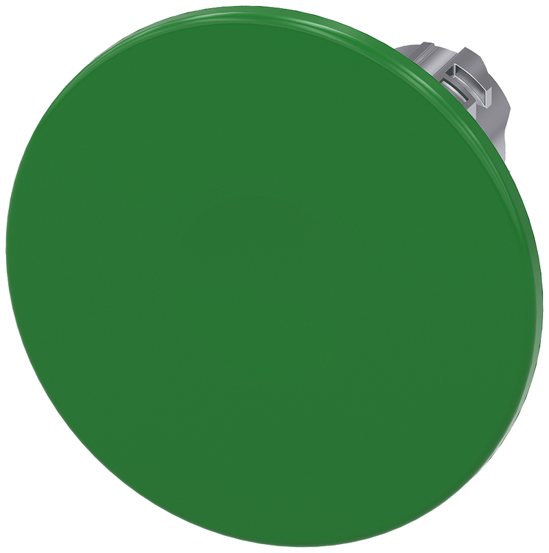 SIEMENS PULSADOR SETA METAL VERDE 60MM MOMENTANEO