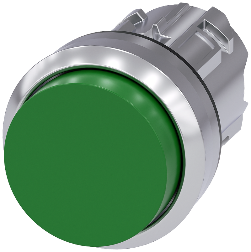 SIEMENS CABEZA BOTON NO RASANTE VERDE METAL