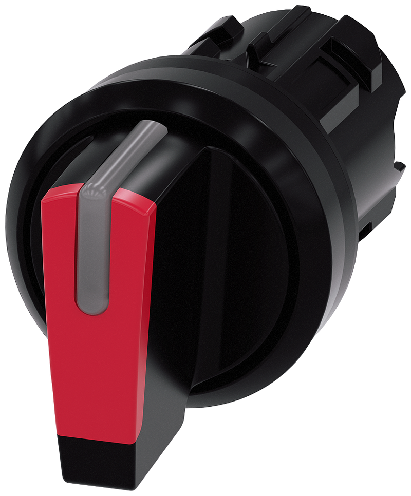 SIEMENS SELECTOR ILUMINABLE ROJO 3 POS MOMENT