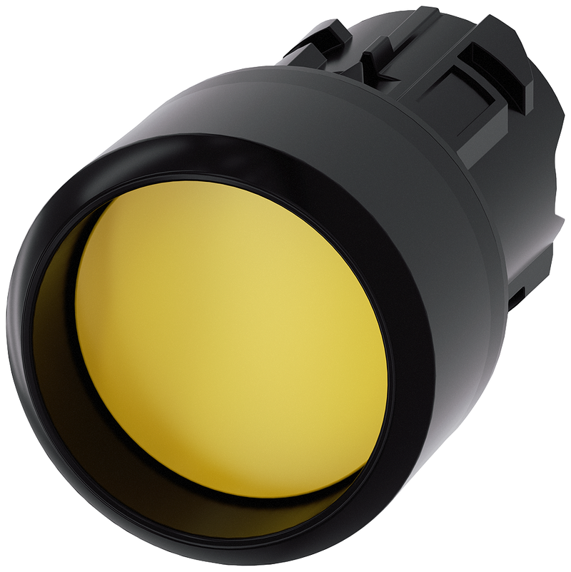 SIEMENS CABEZA BOTON AMARILLO PLASTICO MOMENTANEO