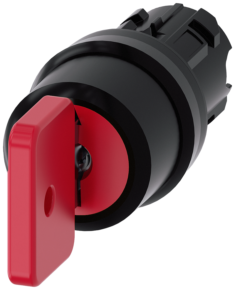 SIEMENS INT DE LLAVBE O M R  22MM ROJO CERR 73037 3 POSICIONES