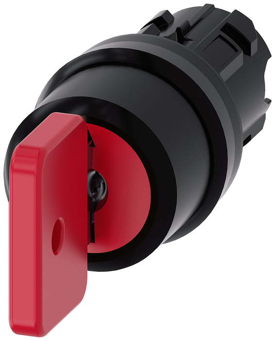 SIEMENS INT DE LLAVBE O M R  22MM ROJO CERR 73037 3 POSICIONES