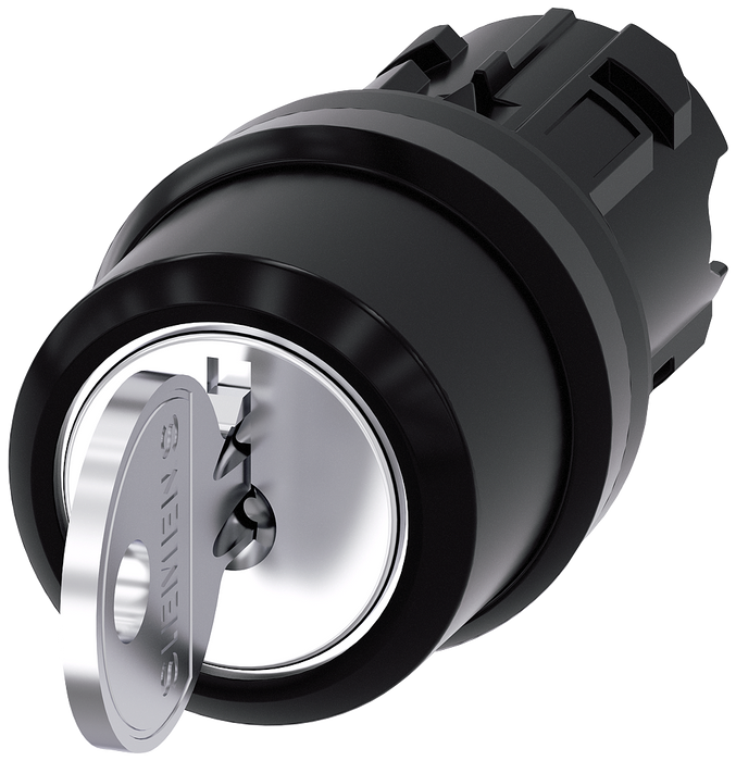 SIEMENS KEY-OPERATED SWITCH RONIS, I-O-II SKU: 3SU1000-4BL51-0AA0