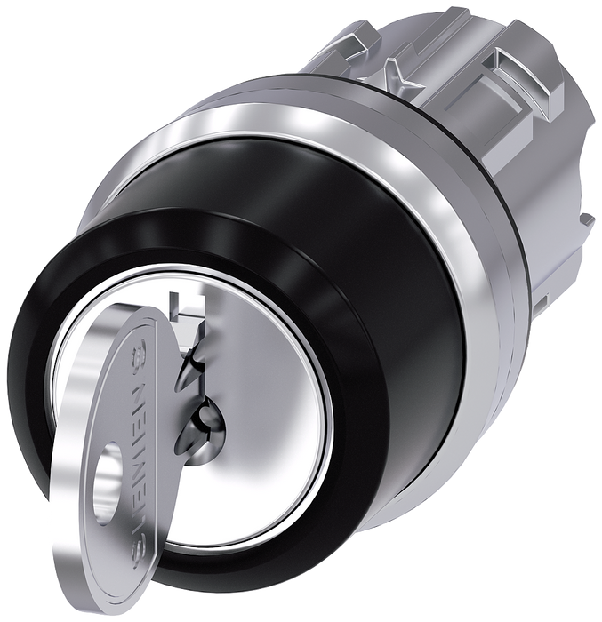 SIEMENS KEY-OPERATED SWITCH RONIS, I-O-II SKU: 3SU1050-4BL01-0AA0