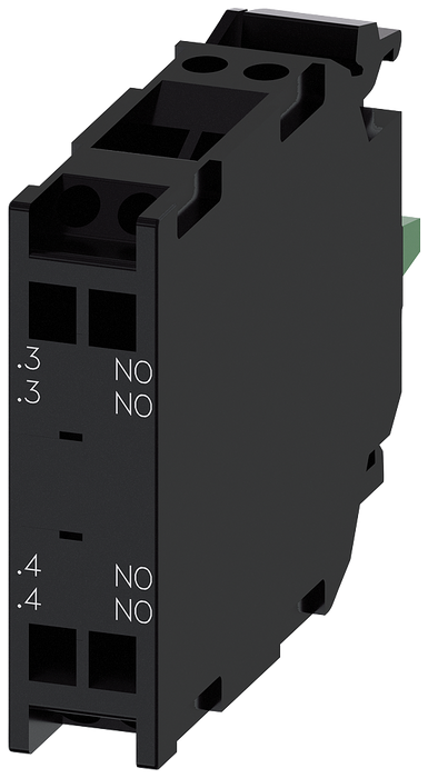 SIEMENS ELEMENTO 2 CONTACTOS 2NA P/FRONTRAL RESORTE