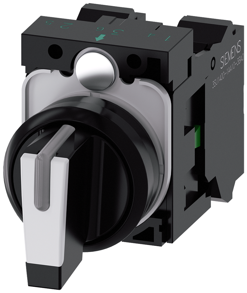 SIEMENS SELECTOR 3 POS SOST 1NA 1NA -COMP PLAST