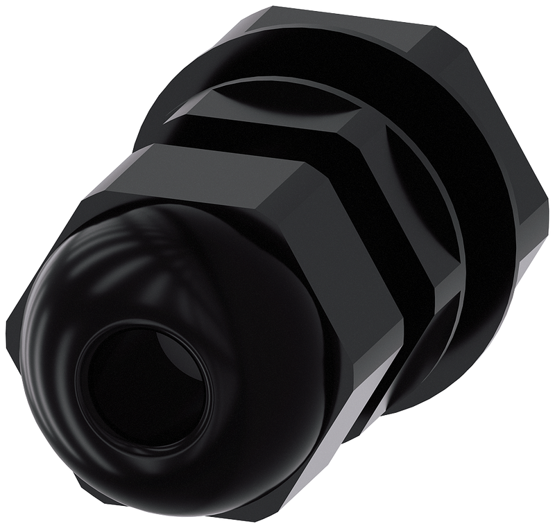 SIEMENS PASACABLES METRICO M25 CON TUERCA HEXAGONAL