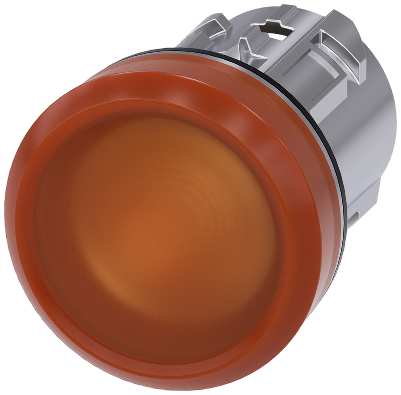 SIEMENS CABEZA LAMPARA AMBAR METAL