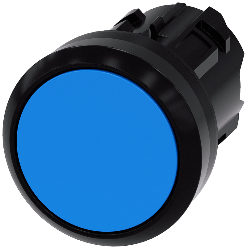 SIEMENS CABEZA BOTON AZUL RASANTE PLASTICO