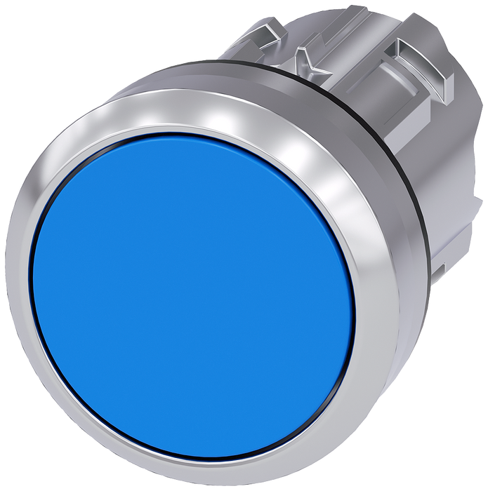 SIEMENS CABEZA BOTON SOSTENIDO AZUL METAL