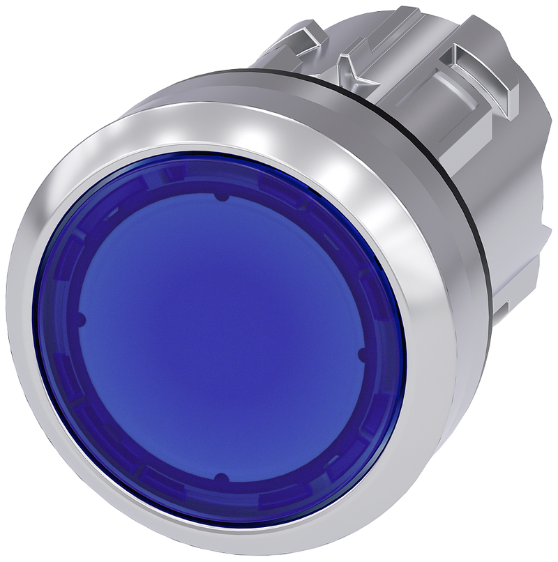 SIEMENS CABEZA BOTON SOSTENIDO AZUL METAL