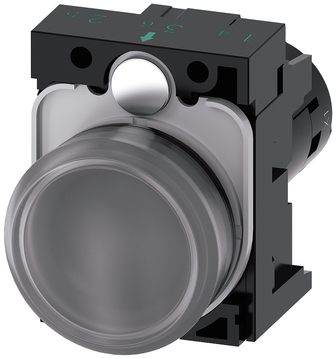 SIEMENS Indicator Traffic Light,red-green-yellow SKU: 3SU1201-6AG24-1AA0