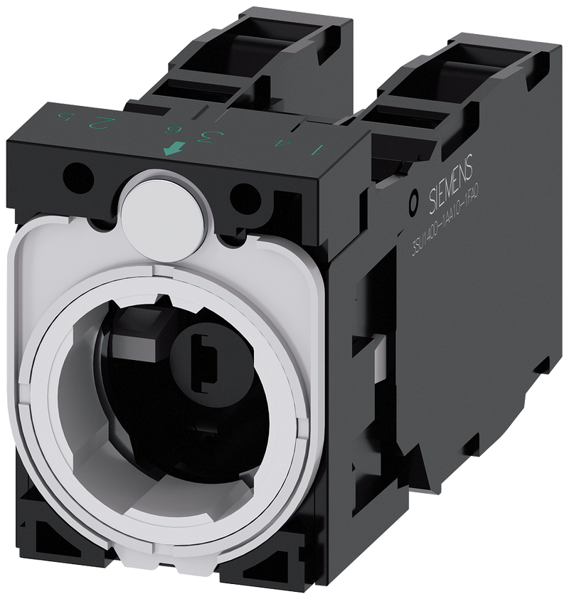 SIEMENS SOPORTE TRIPLE 1NA+1NC LED ROJO 24VDC