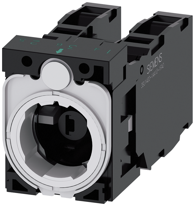 SIEMENS SOPORTE TRIPLE 1NA+1NC LED ROJO 24VDC