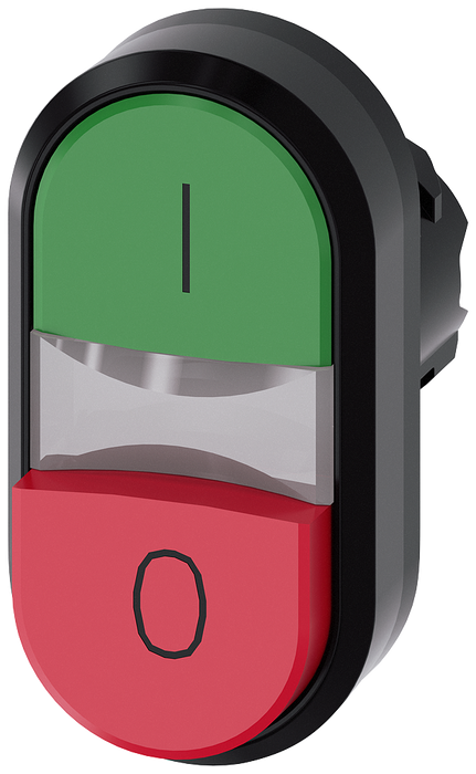 SIEMENS TWIN PUSHBUTTON, GREEN, RED SKU: 3SU1000-3BB42-0AK0