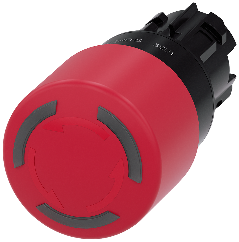 SIEMENS PULSADOR PARO DE EMERGENCIA ILUMINABLE DESENC GIRO