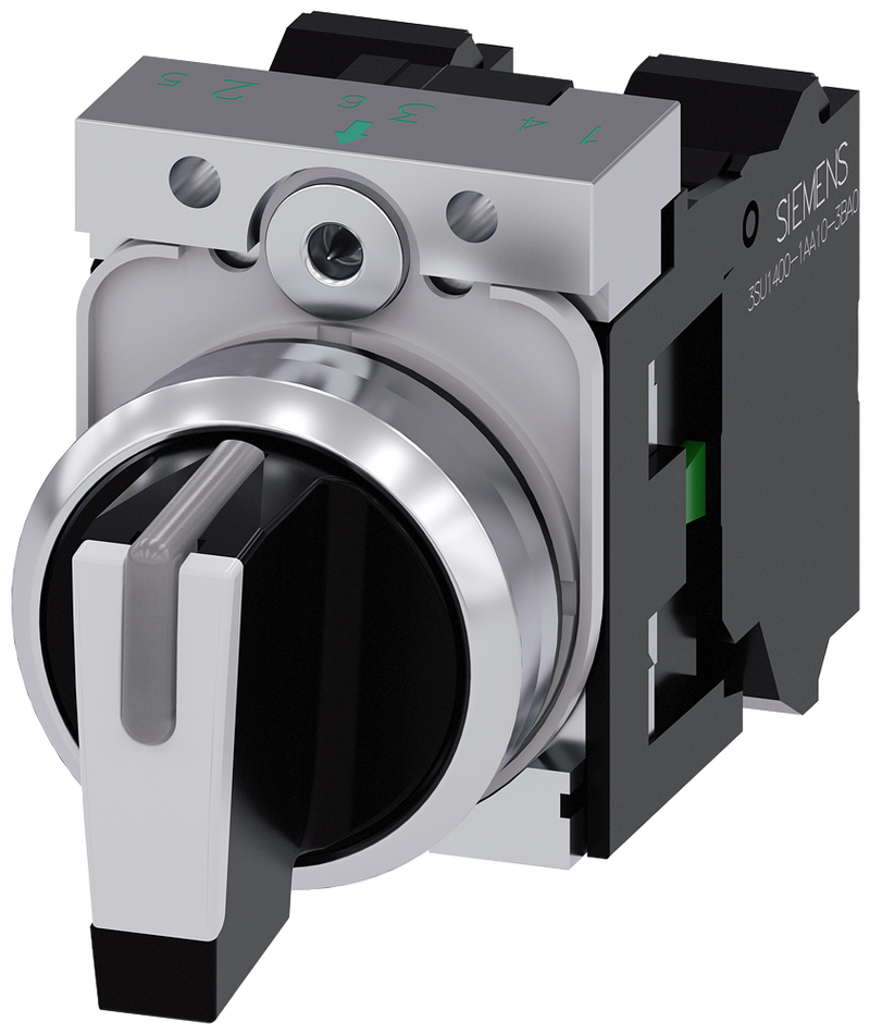 SIEMENS SELECTOR 3 POSICIONES 22MM BLANCO
