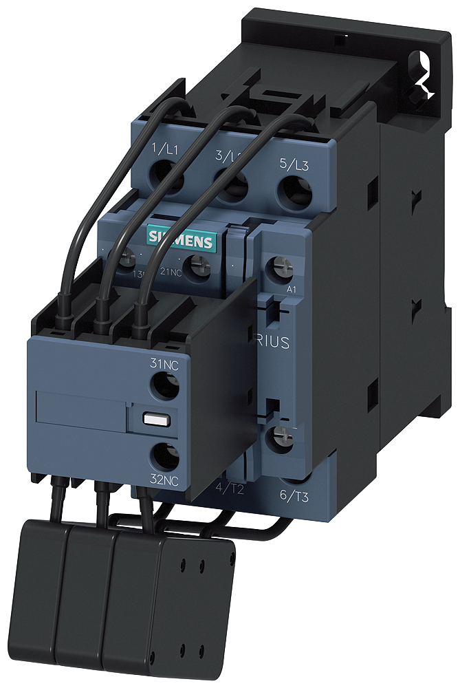 SIEMENS CONTACTOR PARA CONDENSADOR AC-6B 25K KVAR 400V TRIPOLAR 1