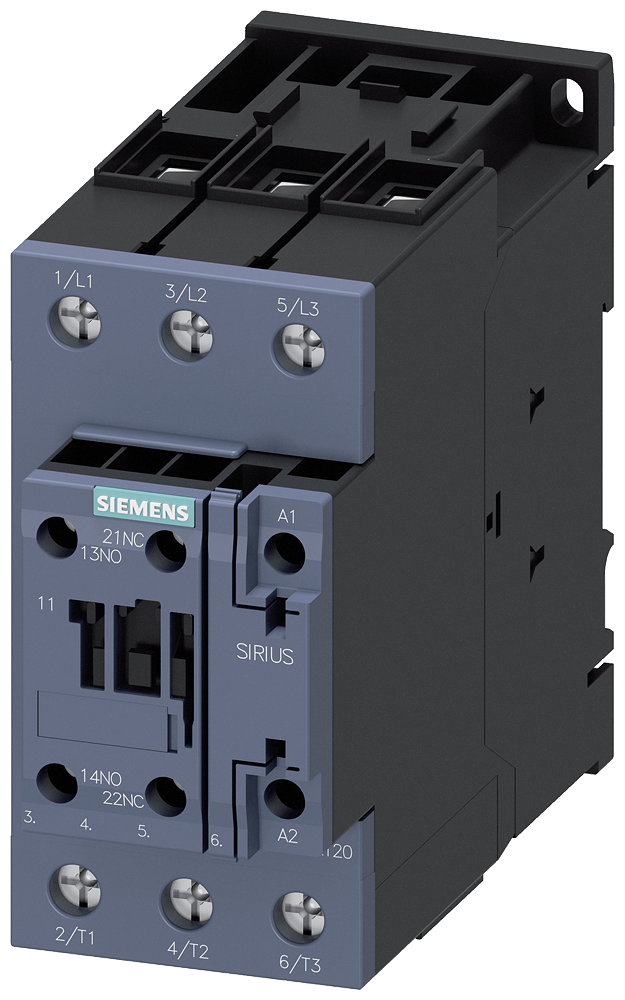 SIEMENS CONTACTOR 18.5KW 400V CON VARISTOR 24VDC