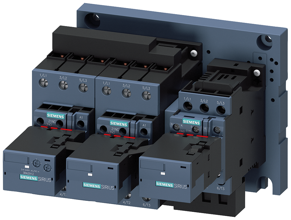 SIEMENS COMBINACION ESTRELLA-TRIANGULO 3NA+3NC AC-3 45KW/400V