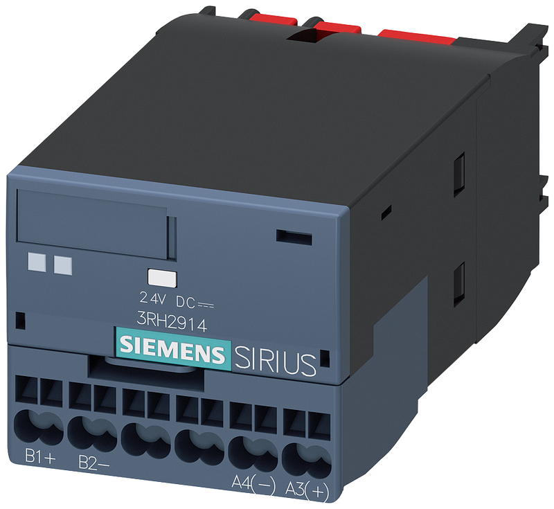 SIEMENS BLOCK CONTACTOS AUX 24VDC P/3RT20 Y 3RH2