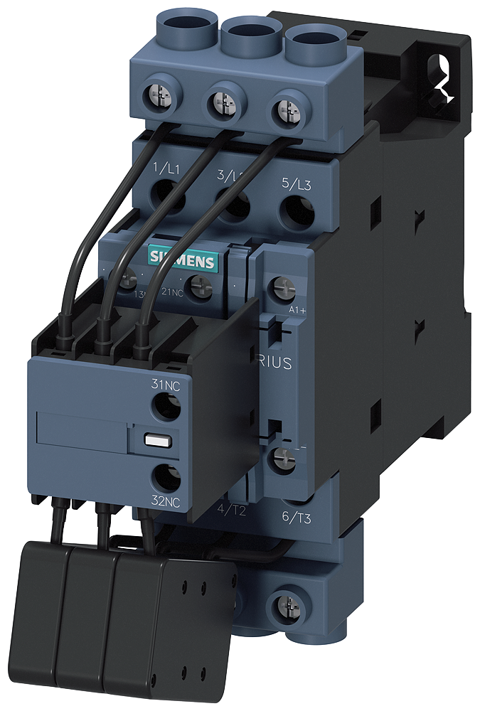SIEMENS CONTACTOR P/CAPACITOR 19/33KVAR 230/400V CTRL 95-130VUC