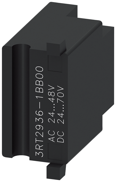 SIEMENS VARISTOR,24...48V AC, 24...70V DC, S2, S SKU: 3RT2936-1BB00
