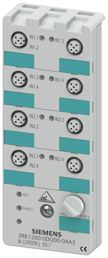 SIEMENS AS-INTERFACE COMPAC 8 ENTRADAS DIGITALES