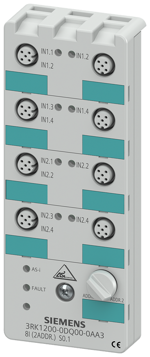 SIEMENS AS-INTERFACE COMPACT MOD. K60, SKU: 3RK1200-0DQ00-0AA3