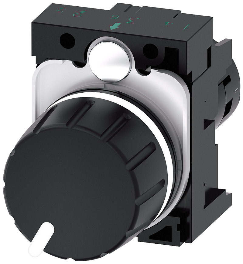 SIEMENS POTENCIOMETRO 2.2KOHM 22mm C/SOPORTE