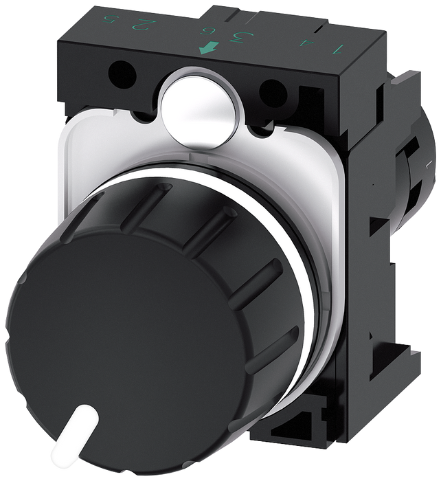 SIEMENS POTENCIOMETRO 2.2KOHM 22mm C/SOPORTE