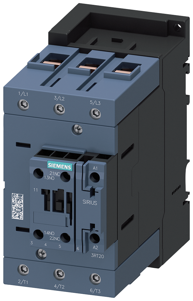 SIEMENS CONTACTOR 110A 3P 220VAC S3 1NA+1NC