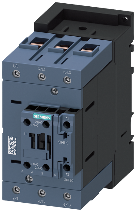 SIEMENS CONTACTOR 37KW/400V 1NA+1NC S3 CTRL 110VAC