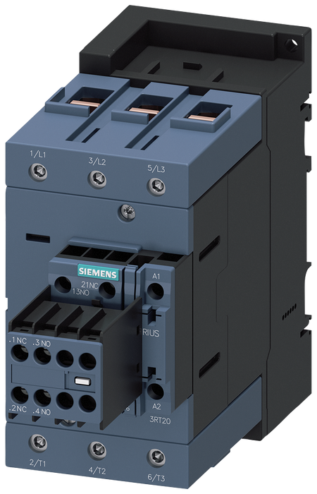 SIEMENS SIRIUS CONTACTOR 37KW/400V 3P 80A 2NA NC S3