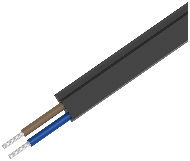 SIEMENS CABLE AS-I PLANO NEGRO ROLLO DE 100 MTS