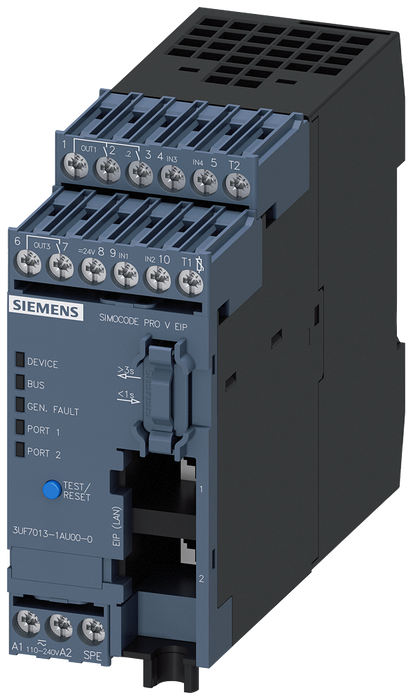 UNIDAD BASE SIMOCODE ETHERNET IP 4E/3S 110-220VAC