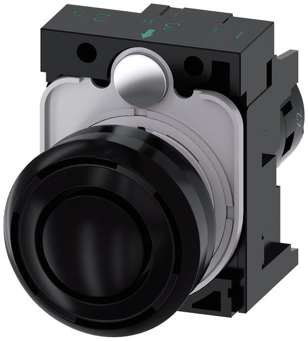 SIEMENS ACOUSTIC SIGNALING DEVICE, BLACK SKU: 3SU1200-6KF10-1AA0