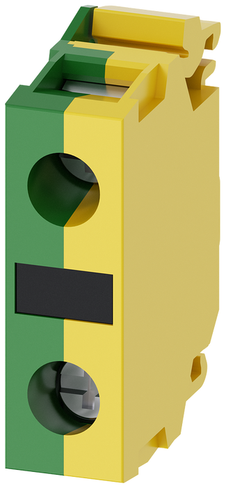 SIEMENS BORNE DE APOYO VERDE/AMARILLO TORNILLO P/FIJACION EN PLAC