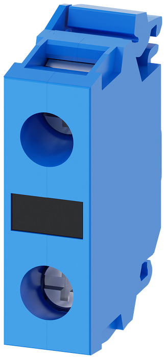 SIEMENS BORNE DE APOYO AZUL  P/FIJACION EN PLACA FRONTAL