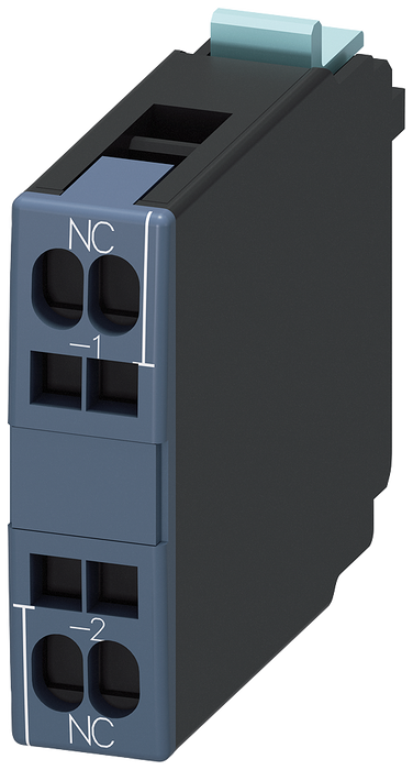 SIEMENS AUXILIARY SWITCH BLOCK, 1 NC, SKU: 3RH1921-2CA01