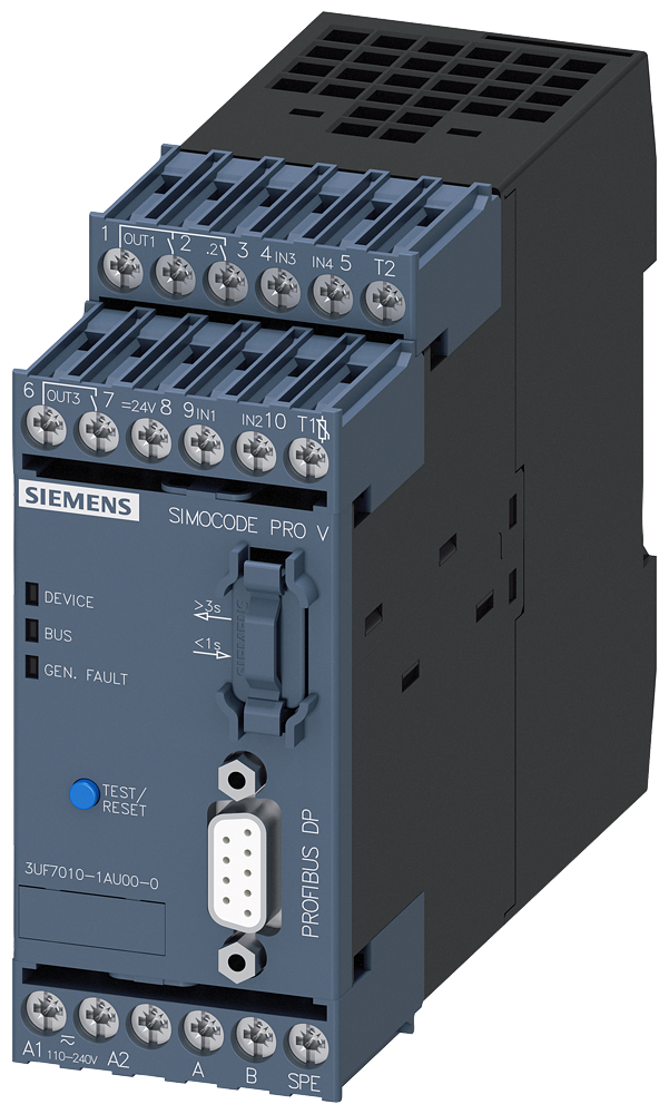 SIEMENS SIMOCODE PRO V PROFIBUS MODULE 110-240VAC