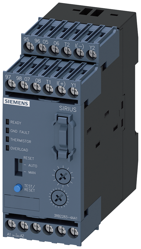 SIEMENS RELE DE SOBRECARGA ELECTR 0.3 A 630A 2NA+2NC