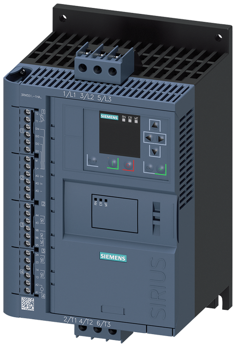 SIEMENS 3RW55 480V 38A 110-250V screw SKU: 3RW5517-1HA14