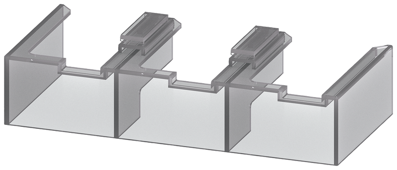 SIEMENS TAPA P-BLOQUE DE BORNES P-CONTACTOR S6 Y 3RW405 442 443